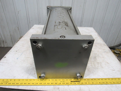 Milwaukee 1123-21-24S-1 12" Bore 27.5" Stroke 250 PSI 2-1/2"-12 Rod Air Cylinder