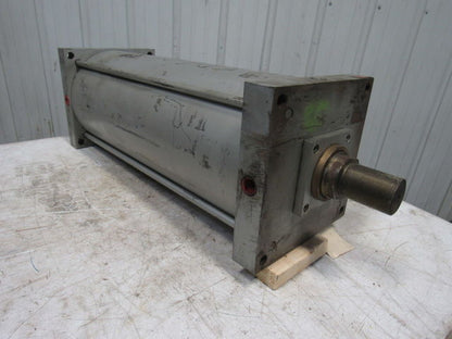 Milwaukee 1123-21-24S-1 12" Bore 27.5" Stroke 250 PSI 2-1/2"-12 Rod Air Cylinder