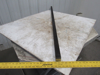 Flat Pinion Gear Rack 136T 0.151 MOD 1.5" Face 70.0185" 1/2" Pitch Approx.