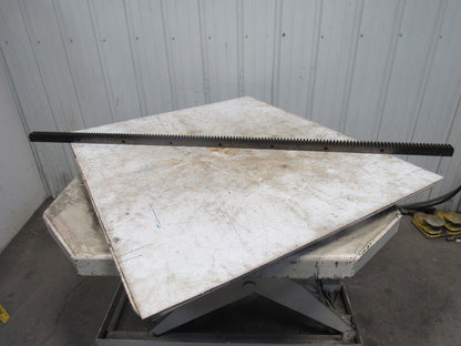 Flat Pinion Gear Rack 136T 0.151 MOD 1.5" Face 70.0185" 1/2" Pitch Approx.
