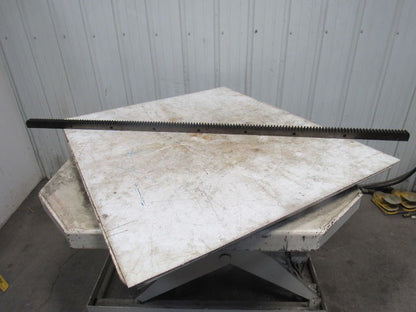 Flat Pinion Gear Rack 136T 0.151 MOD 1.5" Face 70.0185" 1/2" Pitch Approx.