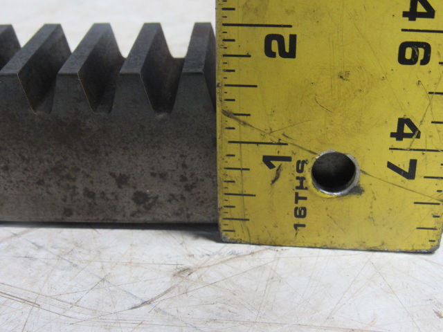 Flat Pinion Gear Rack 136T 0.151 MOD 1.5" Face 70.0185" 1/2" Pitch Approx.