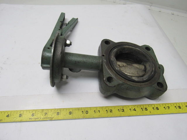 ITT Grinnell LC8291-1 Lug Cast Iron Butterfly Valve 3" SS