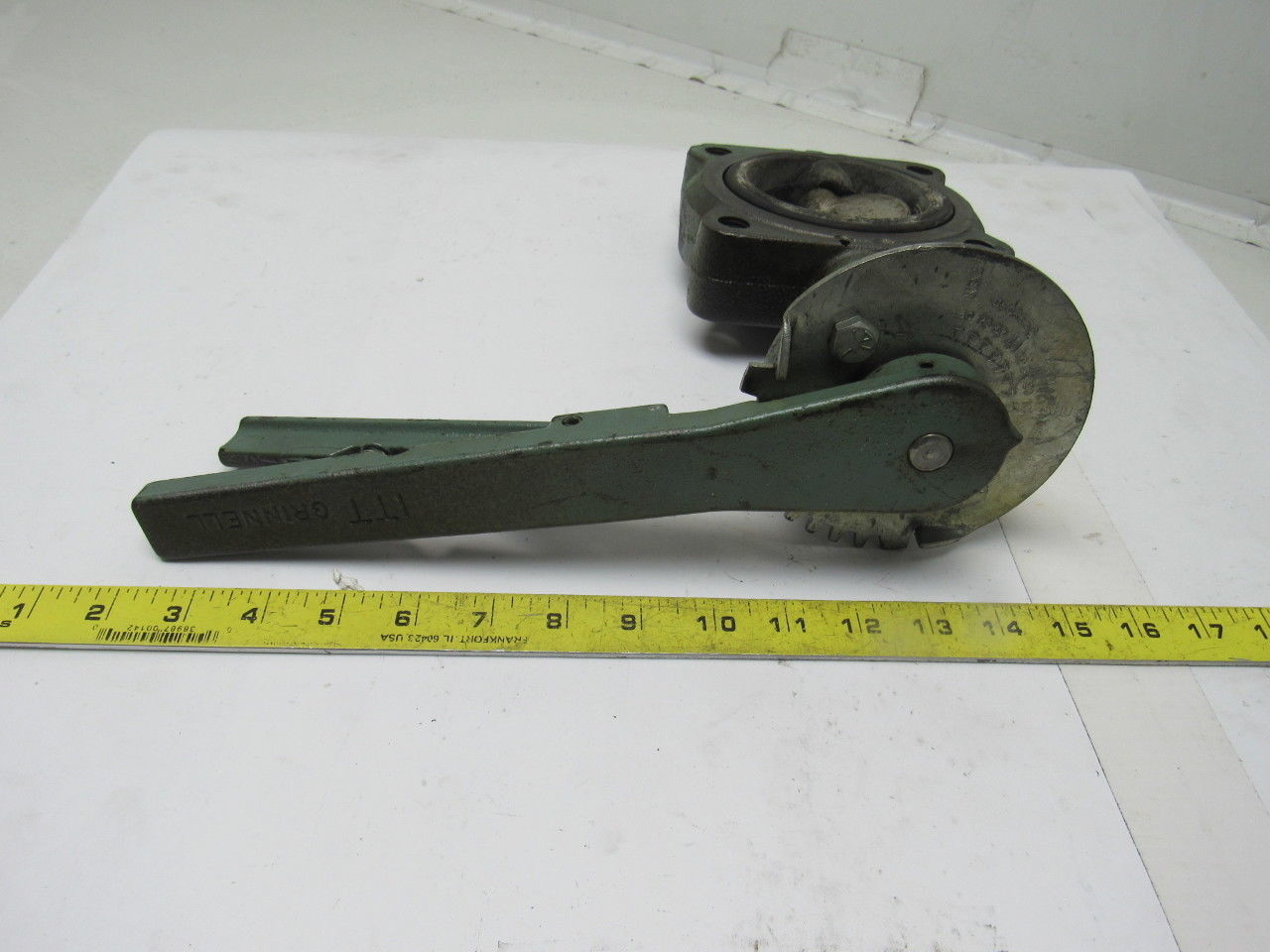 ITT Grinnell LC8291-1 Lug Cast Iron Butterfly Valve 3" SS