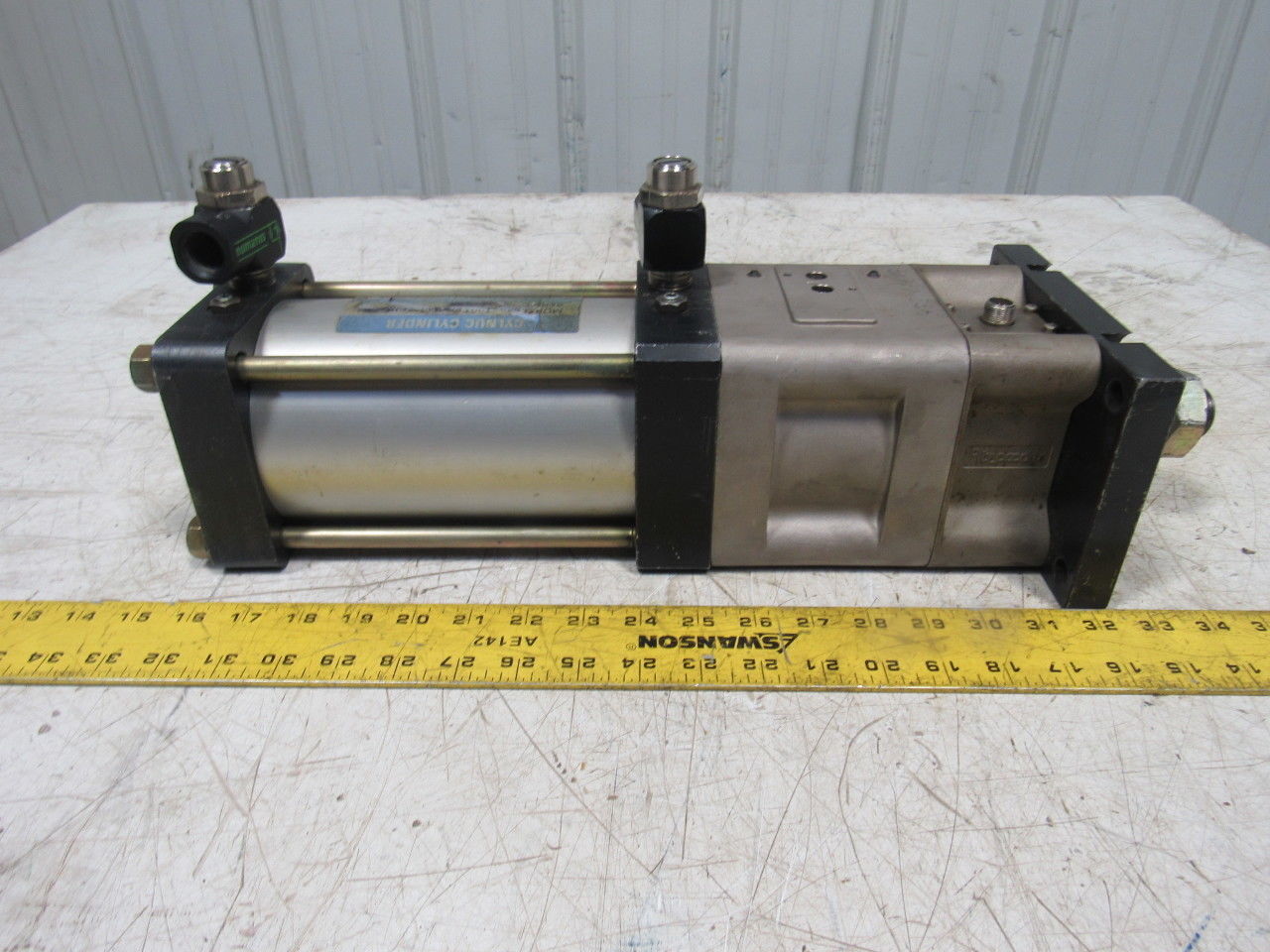 NSD  SBB100x100FA58WONO10A Cylnuc 100mm Bore 89mm Stroke Position Air Cylinder