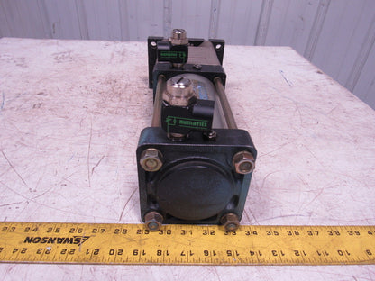NSD  SBB100x100FA58WONO10A Cylnuc 100mm Bore 89mm Stroke Position Air Cylinder