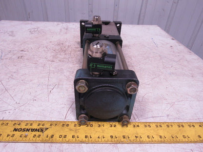 NSD  SBB100x100FA58WONO10A Cylnuc 100mm Bore 89mm Stroke Position Air Cylinder