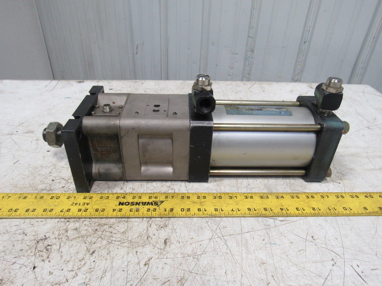 NSD  SBB100x100FA58WONO10A Cylnuc 100mm Bore 89mm Stroke Position Air Cylinder