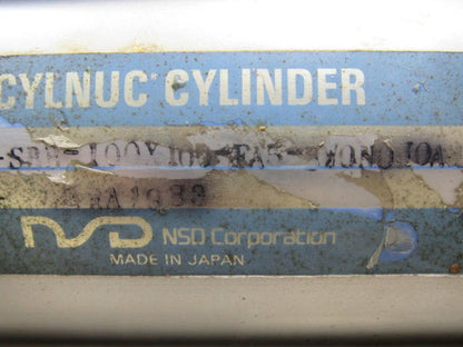 NSD  SBB100x100FA58WONO10A Cylnuc 100mm Bore 89mm Stroke Position Air Cylinder