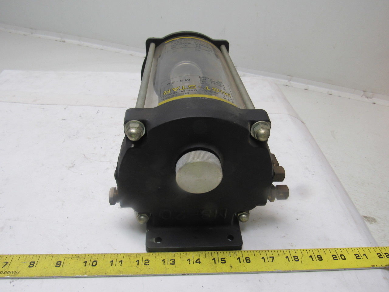 Seiwa Kogyo MS-20 Mist Star Oil Mister Tank Reservoir Lubricator 1/4" NPT Ports