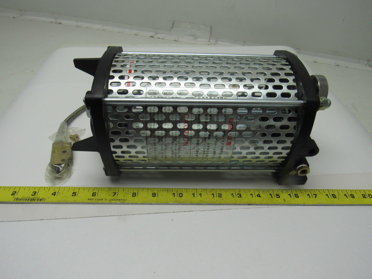 Lube Corporation MS20D Dualube Tank Reservoir Lubricator 1/4" NPT Ports