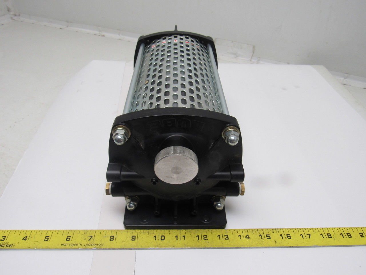 Lube Corporation MS20D Dualube Tank Reservoir Lubricator 1/4" NPT Ports