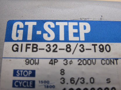 Nissei Corp  Index Gearmotor GT-STEP Series 3 Phase 200V