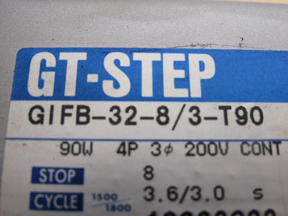 Nissei Corp  Index Gearmotor GT-STEP Series 3 Phase 200V