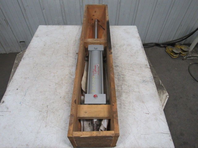 Milwaukee A42/D Double Ended Tie Rod Pneumatic Cylinder 4" Bore 13-1/2" Stroke