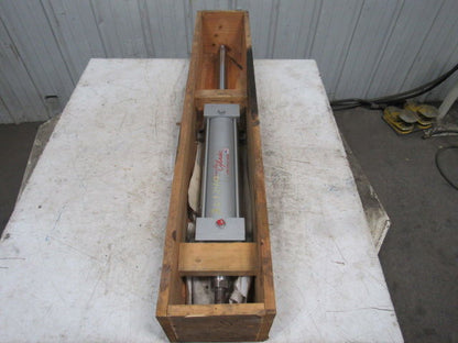 Milwaukee A42/D Double Ended Tie Rod Pneumatic Cylinder 4" Bore 13-1/2" Stroke