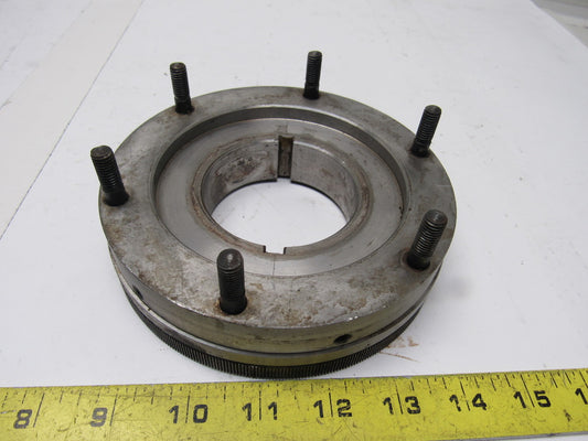 6" Hydraulic Chuck Fixed Stud Back Adapter Plate 2.750" Spindle
