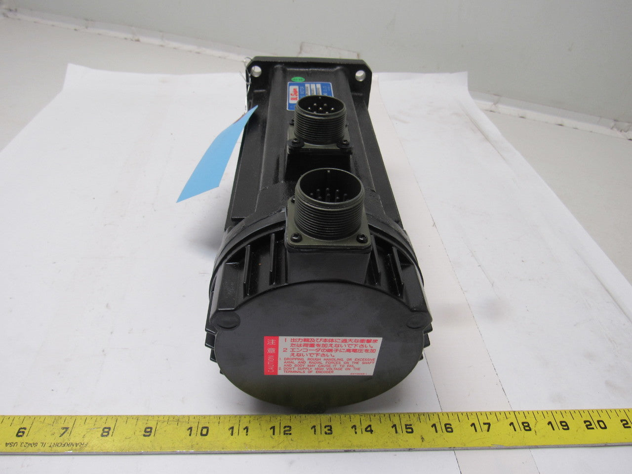 Sanyo Denki 62BM100BXEW3 Servo Motor For Hitachi Seiki CNC Lathe CA23 Z-Axis