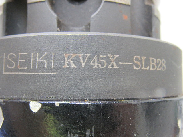 Seiki KV45X-SLB28 90° Live Lathe Toolholder CNC  KV45 Holds a 1-1/16" Tool Keye