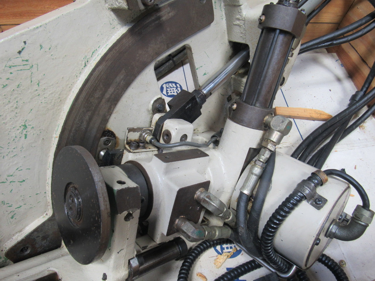 Hitachi Seiki HG400I Single Arm Tool Changer ATC Assembly For CNC Turning Center