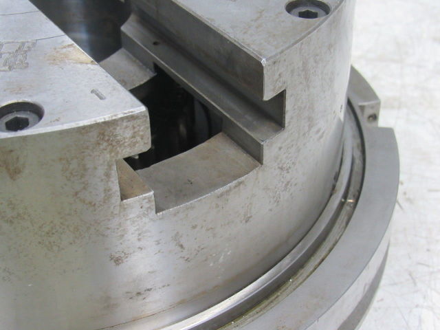 Hitachi Seiki EA8-10-78-14 10" 3 Jaw CNC Lathe Hydraulic Chuck 64mm Bore Parts