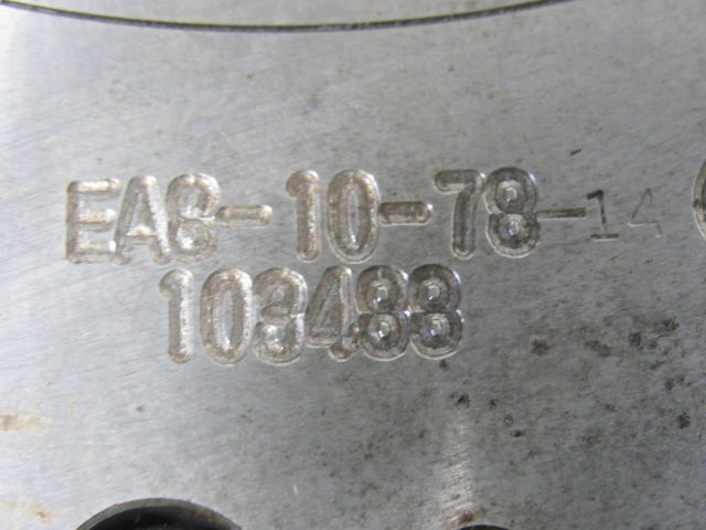 Hitachi Seiki EA8-10-78-14 10" 3 Jaw CNC Lathe Hydraulic Chuck 64mm Bore Parts