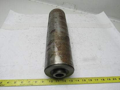 Conveyor Pulley Drum Roller Crowned 16"BFx4-1/8"Dia. Steel 1-1/16" Hollow Hex