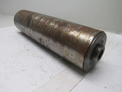 Conveyor Pulley Drum Roller Crowned 16"BFx4-1/8"Dia. Steel 1-1/16" Hollow Hex