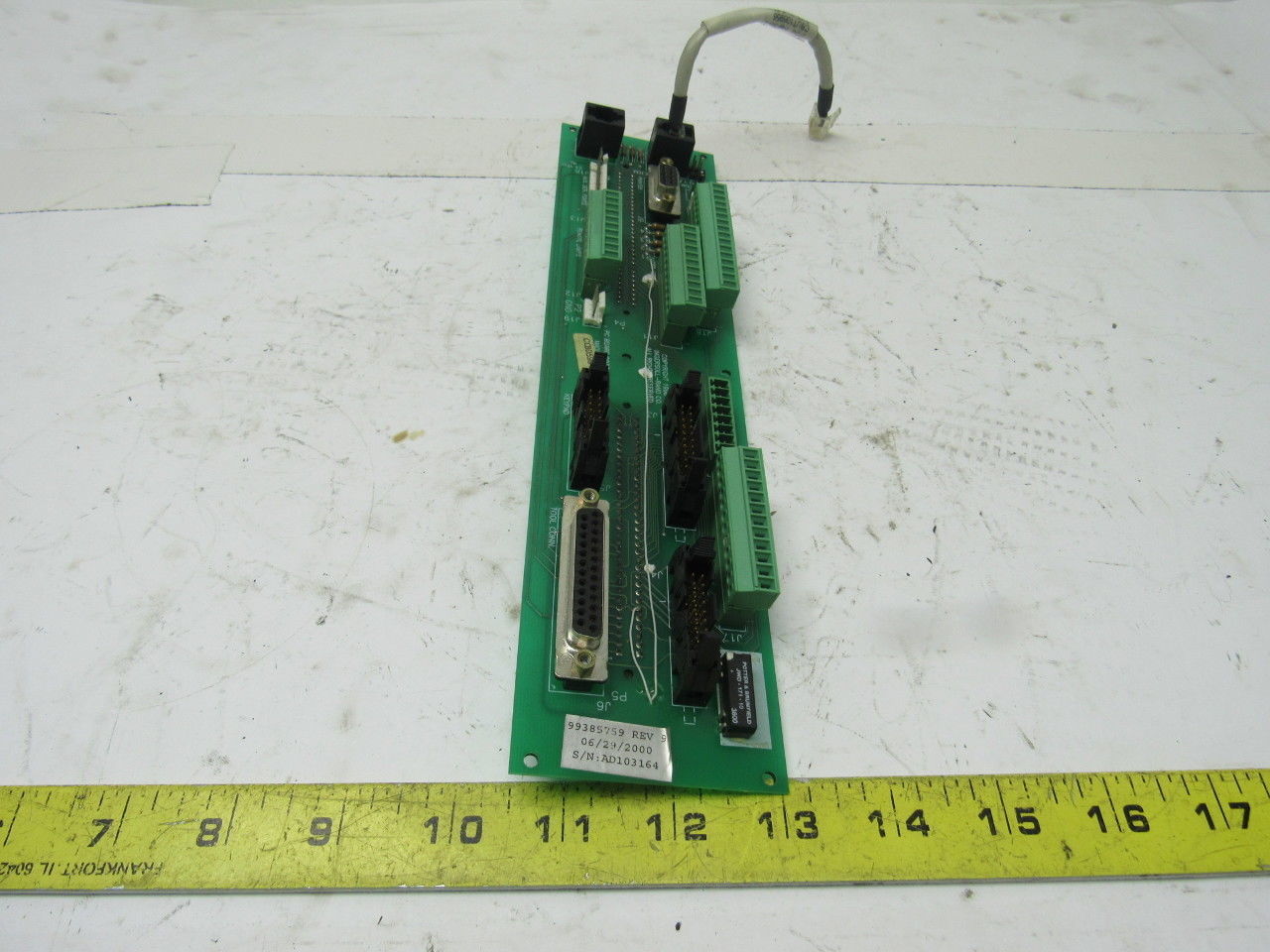 Ingersoll Rand 99374449 Rev.01 99385759 Rev.9 PC Circuit Board For Slot Rack