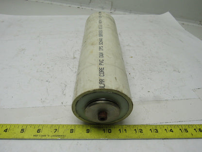 Conveyor Side Guide Roller 11"L x 3-1/2" Dia PVC Plastic