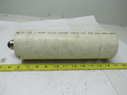 Conveyor Side Guide Roller 11"L x 3-1/2" Dia PVC Plastic