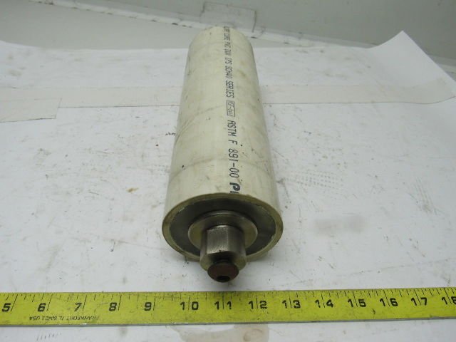 Conveyor Side Guide Roller 11"L x 3-1/2" Dia PVC Plastic