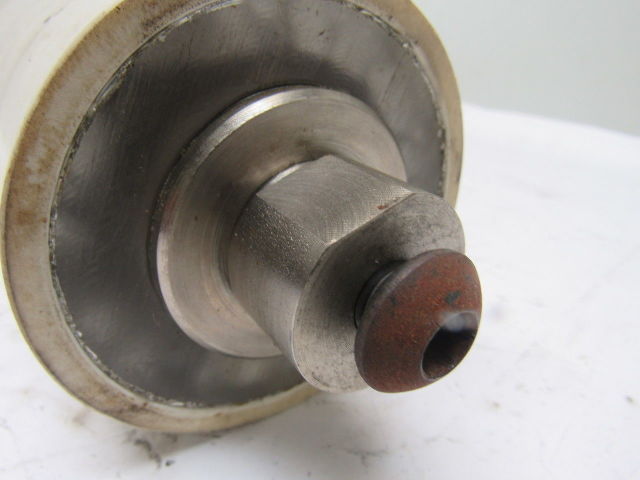 Conveyor Side Guide Roller 11"L x 3-1/2" Dia PVC Plastic
