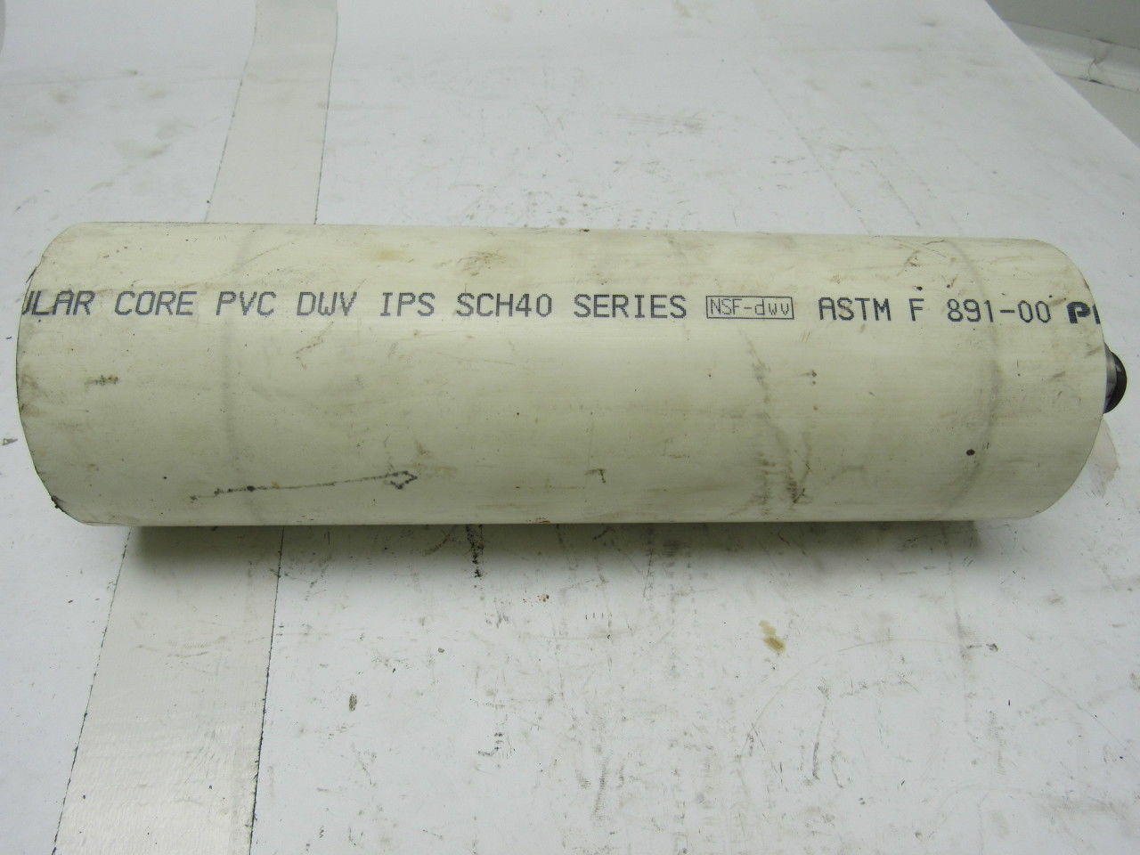 Conveyor Side Guide Roller 11"L x 3-1/2" Dia PVC Plastic