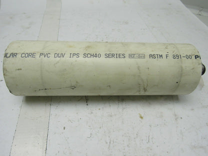 Conveyor Side Guide Roller 11"L x 3-1/2" Dia PVC Plastic