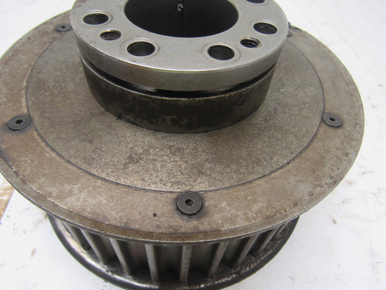 Timing Belt Pulley 14mm Pitch 45 Teeth 6-1/8" OD 60mm Bore 2.5" Wide