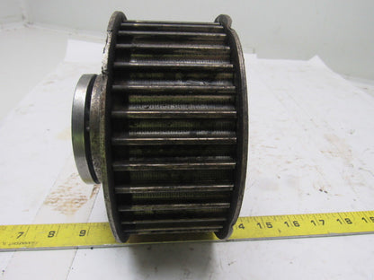 Timing Belt Pulley 14mm Pitch 45 Teeth 6-1/8" OD 60mm Bore 2.5" Wide