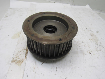 Timing Belt Pulley 14mm Pitch 45 Teeth 6-1/8" OD 60mm Bore 2.5" Wide