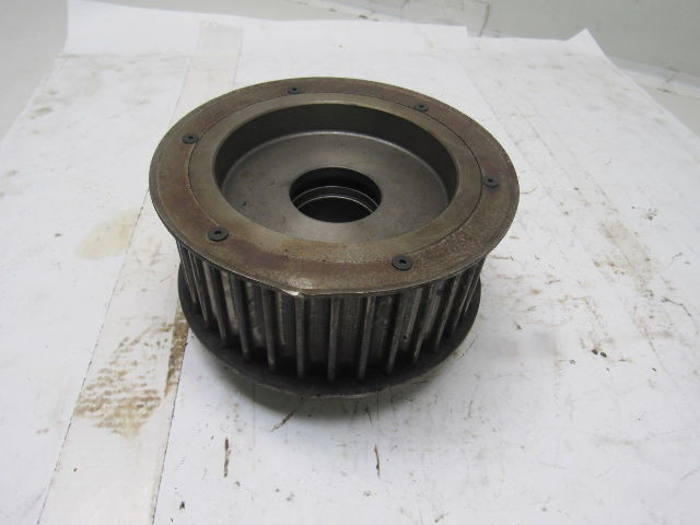 Timing Belt Pulley 14mm Pitch 45 Teeth 6-1/8" OD 60mm Bore 2.5" Wide