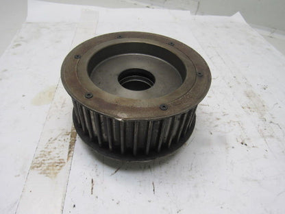 Timing Belt Pulley 14mm Pitch 45 Teeth 6-1/8" OD 60mm Bore 2.5" Wide