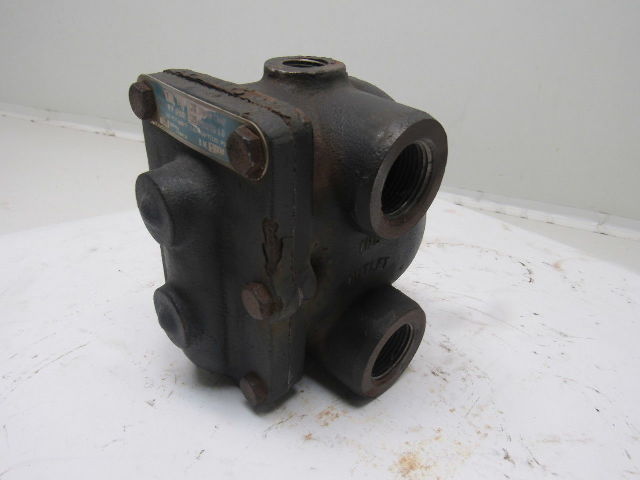 Spirax Sarco FA30 1" Cast Iron Liquid Drain Trap 125PSI/0-450°F