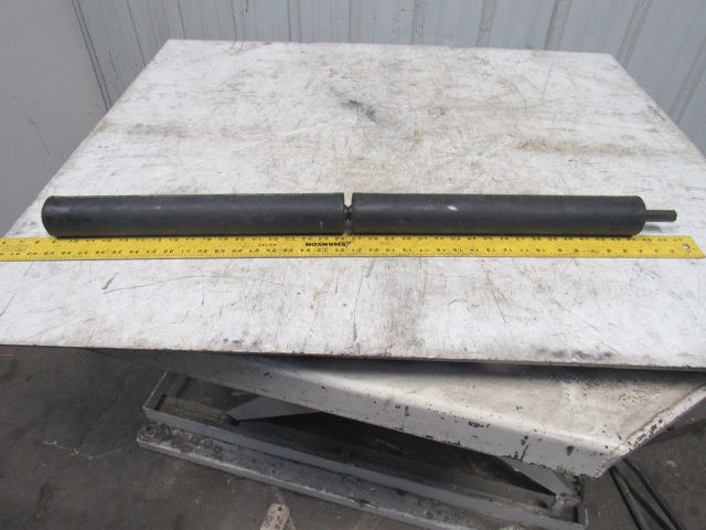 Plexco IPS2" 2-1/2" Diameter Conveyor Double Roller 37-1/2" OAL lot of 5