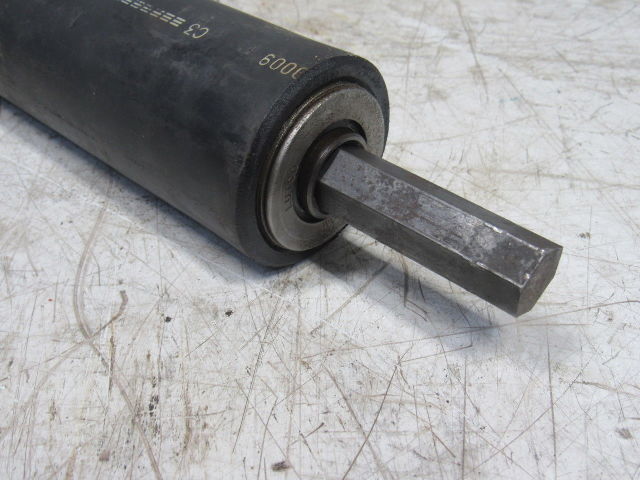 Plexco IPS2" 2-1/2" Diameter Conveyor Double Roller 37-1/2" OAL lot of 5