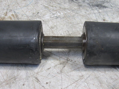 Plexco IPS2" 2-1/2" Diameter Conveyor Double Roller 37-1/2" OAL lot of 5