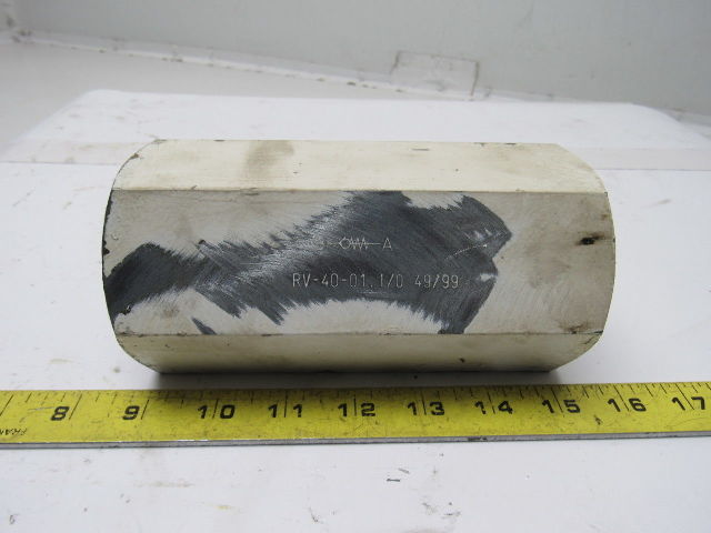 Flutec RV-40-01.1/0 Size 40 Hydraulic Check Valve 5000PSI