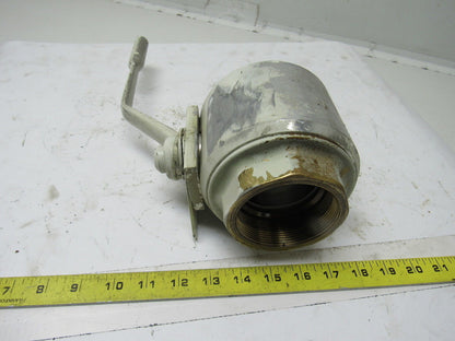 DMIC BVAL-2500B/LH/HS 2-1/2" Low Pressure Ball Valve 400PSI BSPP Thread