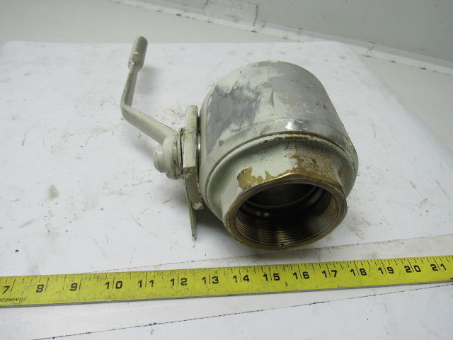 DMIC BVAL-2500B/LH/HS 2-1/2" Low Pressure Ball Valve 400PSI BSPP Thread