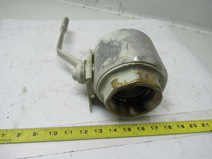 DMIC BVAL-2500B/LH/HS 2-1/2" Low Pressure Ball Valve 400PSI BSPP Thread