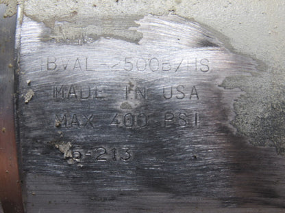 DMIC BVAL-2500B-HS 2-1/2" Low Pressure Ball Valve 400PSI BSPP Thread
