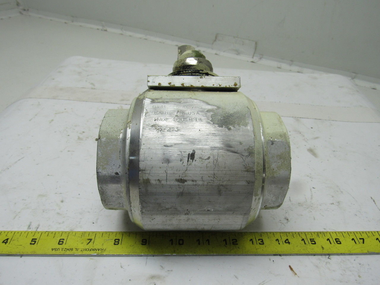 DMIC BVAL-2500B-HS 2-1/2" Low Pressure Ball Valve 400PSI BSPP Thread